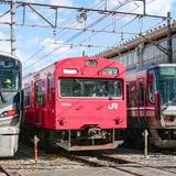 117系E05編成が「ファジアーノ岡山応援ラッピングトレイン」に｜鉄道